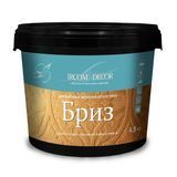 Декоративная штукатурка Ircom Decor Бриз Белая 4,5 кг i00800178 фото