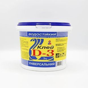 Клей универсальный D3 Ircom 3 кг i00900117 фото
