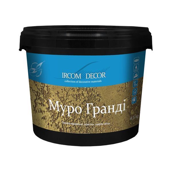 Декоративна штукатурка Ircom Decor Муро Гранді Біла 15 кг i00801200 фото