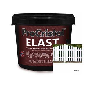 Фарба гумова ProCristal Elast IR-140 білий 1.2 кг i00302366 фото